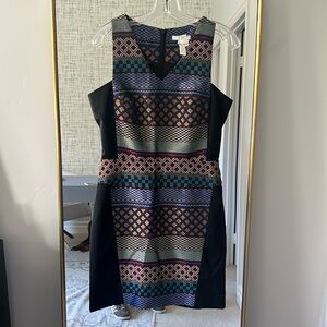 iCB patterned cocktail dress